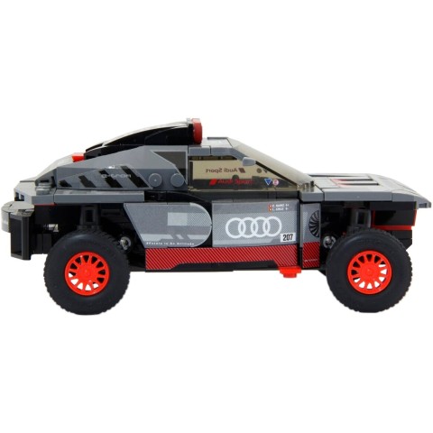 Машинка-конструктор Rastar Bricks Audi RS Q e-tron 1:30 Сірий