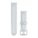 Швидкозмінні ремінці Garmin силіконові (20 мм) кольору білий камінь