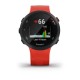 Смарт-годинник Garmin Forerunner 45 з червоним ремінцем