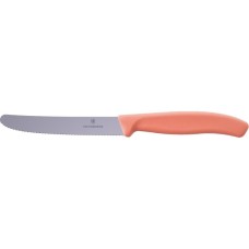 Ніж для томатів Victorinox Swiss Classic 11см хвил рож 6.7839.E170
