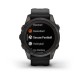 Смарт-годинник Garmin fenix 7S Pro Sapphire Solar Edition карбоново-сірий титановий DLC з чорним ремінцем