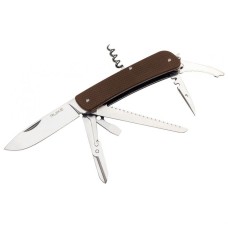 Багатофункціональний ніж Ruike Criterion L42, (8.5 см) 12C27 / G10 коричневий, 19 інстр.