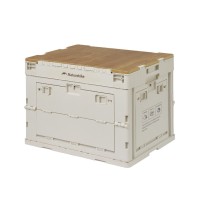 Складаний контейнер Naturehike CNK2450XB020, 23 л, бежево-сірий