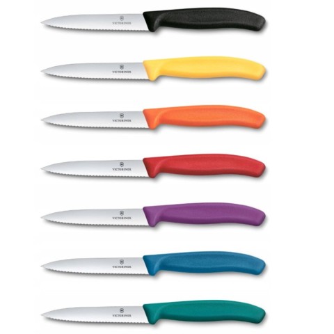 Ніж для овочів Victorinox Swiss Classic 10см хвил помар 6.7739.C1