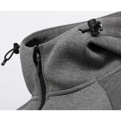 Реглан Savage Gear Tec-Foam Zip Hoodie L Dark Grey Melange