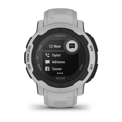 Смарт-годинник Garmin Instinct 2 Solar туманний сірий