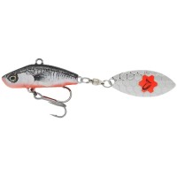 Тейл-спиннер Savage Gear 3D Sticklebait Tailspin 80mm 18.0g Black Red