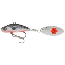 Тейл-спиннер Savage Gear 3D Sticklebait Tailspin 80mm 18.0g Black Red