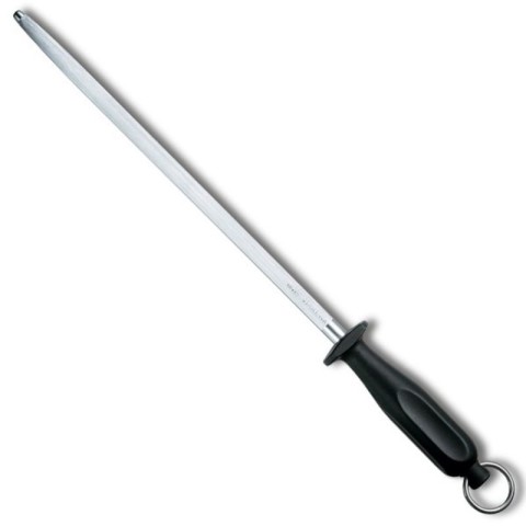 Точило Victorinox Butcher 30см круг finecut з чорн. ручкою