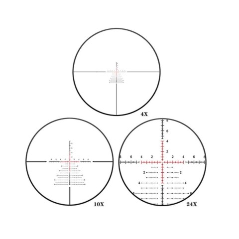 Оптический прицел Discovery Optics HD GEN2 4-24x50 SFIR FFP Zero-Stop (34 мм, подсветка)