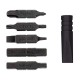 Переходник-битодержатель LEATHERMAN на крестовую отвертку мультитула, с битами, черный