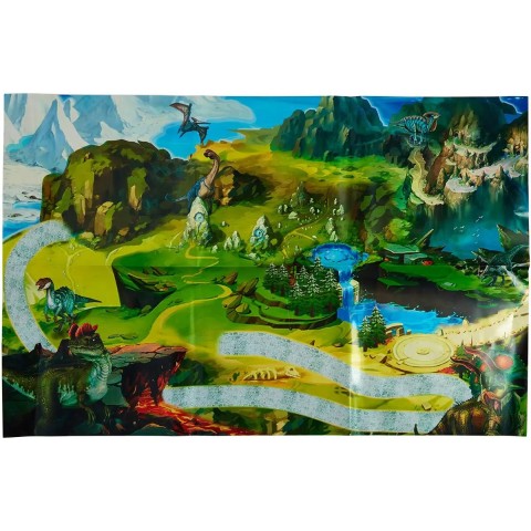 Игровой набор ZIPP Toys Dino автотрек-вулкан электрический