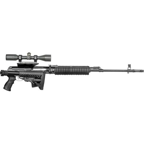 Приклад+адаптер приклада FAB Defense AR15 для Тигра