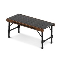 Розкладний стіл великий Naturehike CNK2300JU010, алюміній, чорний