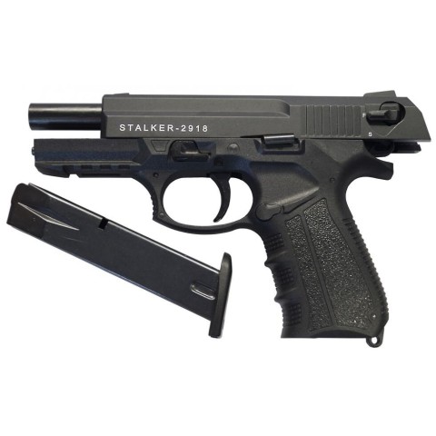 Стартовий пістолет Stalker 2918 UK Black