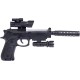 Пістолет світло-звуковий ZIPP Toys Beretta 92FS черный