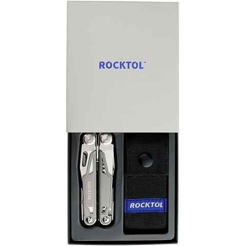 Мультитул Rocktol SK02VG 19-в-1 з титановим покриттям та нейлоновим чохлом в подарунковій коробці