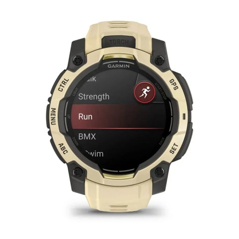 Смарт-годинник Garmin Instinct 3 (45 мм) AMOLED цитриновий