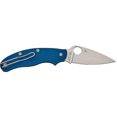 Ніж Spyderco Uk Penknife, CPM SPY27, G-10 cobalt blue