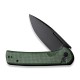 Ніж складаний туристичний Civivi Conspirator, (8.8 см) Nitro-V / Micarta зелений