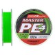 Шнур Select Master PE 100m (салат.) #1.0/0.14mm 38lb/17kg
