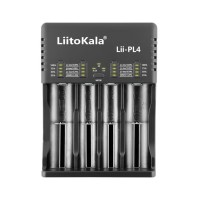 Зарядний пристрій Liitokala Lii-PL4, 4 канала, Ni-Mh/Li-ion/LiFePO4, 220V/12V, LED, Box
