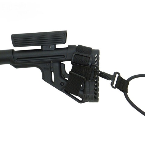 Приклад складаний FAB UAS для AK 47, полімер, чорний