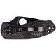 Ніж Spyderco Ambitious Lightweight Black Blade, 8Cr13MoV, FRN black