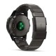 Смарт-часы Garmin fenix 5 Plus Sapphire серые титановые DLC с титановым ремешком