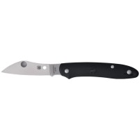 Ніж Spyderco Roadie XL, M398, Plastic black