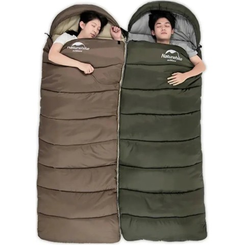 Спальный мешок Naturehike U350S NH20MSD07 Right dark green