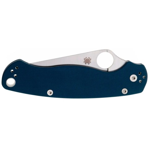 Нож Spyderco Para Military 2, CPM SPY27, G-10 ц:blue