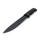 Нож Peltonen M95, покрытие cerakote black, черный, черный композитный чехол