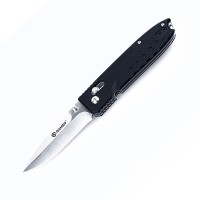 Ніж складаний туристичний Ganzo G746-1 ( 8.5 см) 440С / G10 чорний