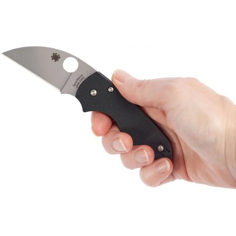 Нож Spyderco Lil' Native G-10 Wharncliffe, CPM S30V, G-10 ц:black