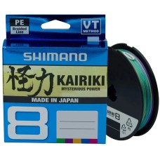 Шнур Shimano Kairiki 8 PE 300m (Multi Color) 0.280mm 29.3kg