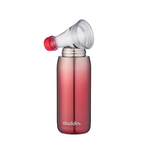 Термопляшка Aladdin для напоїв Fresco Twist & Go 0.6 л червона