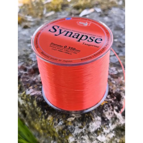 Леска Katran Synapse Tangerine 1000m (red-orange) 0.261mm 11.35lb/5.15kg