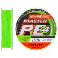Шнур Select Master PE 150m (салат.) #1.2/0.16mm 42lb/19kg