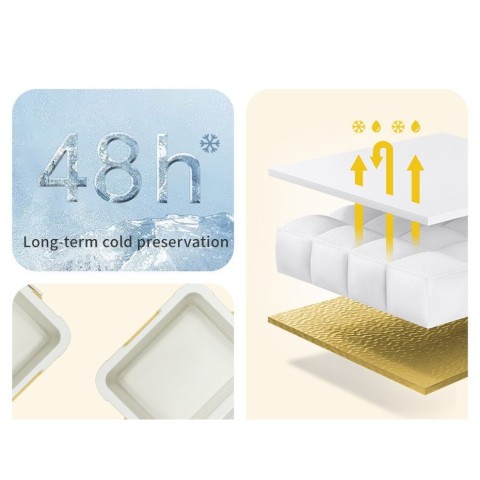 Туристичний холодильник Naturehike CNK2450CF012, 5 л, бежевий