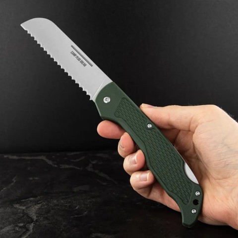 Нож Ontario Knife Camp Plus Bread ц:green