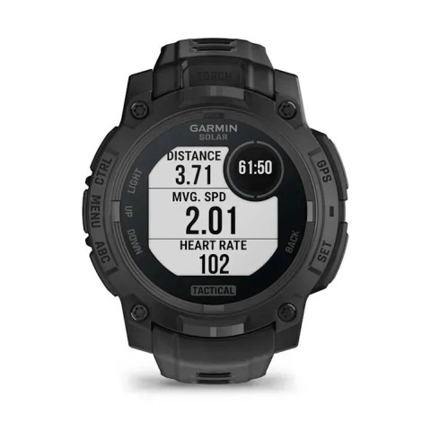 Garmin Instinct 3 (45 мм) Solar Tactical Edition чорний