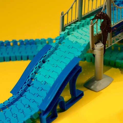 Ігровий набір OTAMANKO Автотрек «Дивовижні пригоди: Підводний світ», 266 деталей