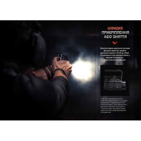 Ліхтар до пістолета Fenix GL06-365