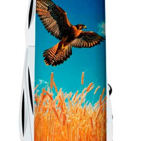 Ніж Victorinox Climber Ukraine 91мм,14функ ,Вільний Сокіл