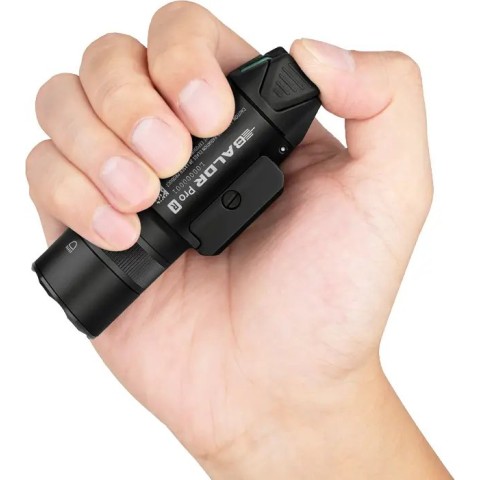 Ліхтар з ЛЦВ Olight Baldr Pro R Green Laser Black