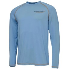 Реглан Savage Gear Aqua UV Long Sleeve Tee L Bonnie Blue
