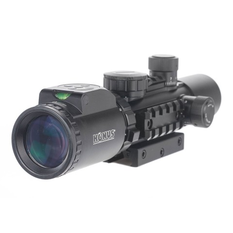 Оптичний приціл KONUS KONUSPRO AS-34 2-6x28 MIL-DOT IR