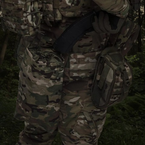 Сумка скидання магазинів.Ukrarmor Кріплення Molle. Cordura 500D Мультикам