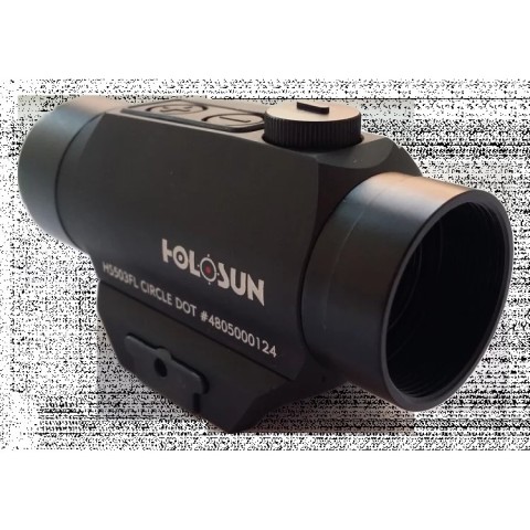 Коліматорний приціл Holosun Paralow HS503FL 2/65 MOA с антибликом на Weaver